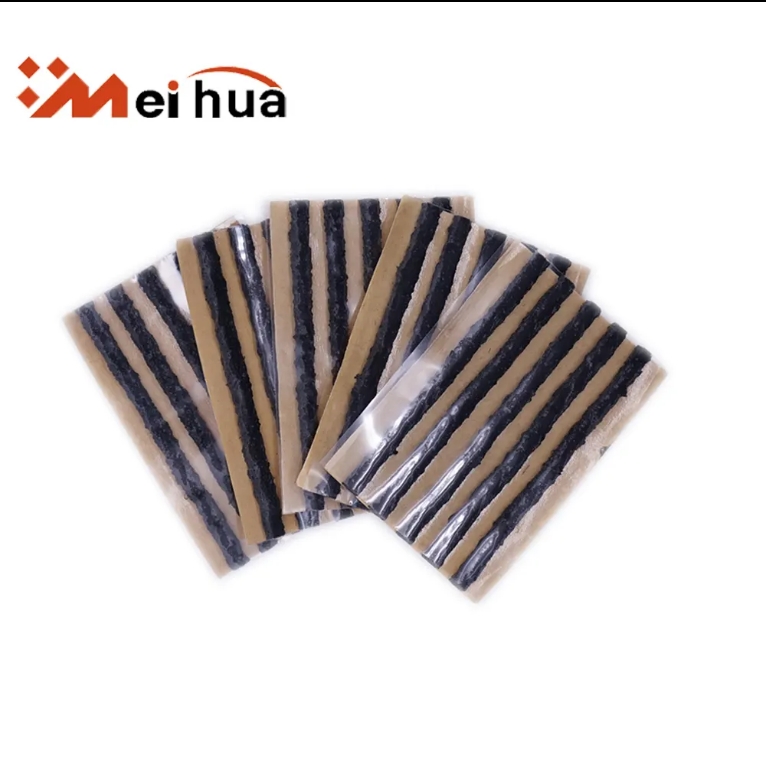 Tubeless Rubber Tyre Puncture Repair Strip for car