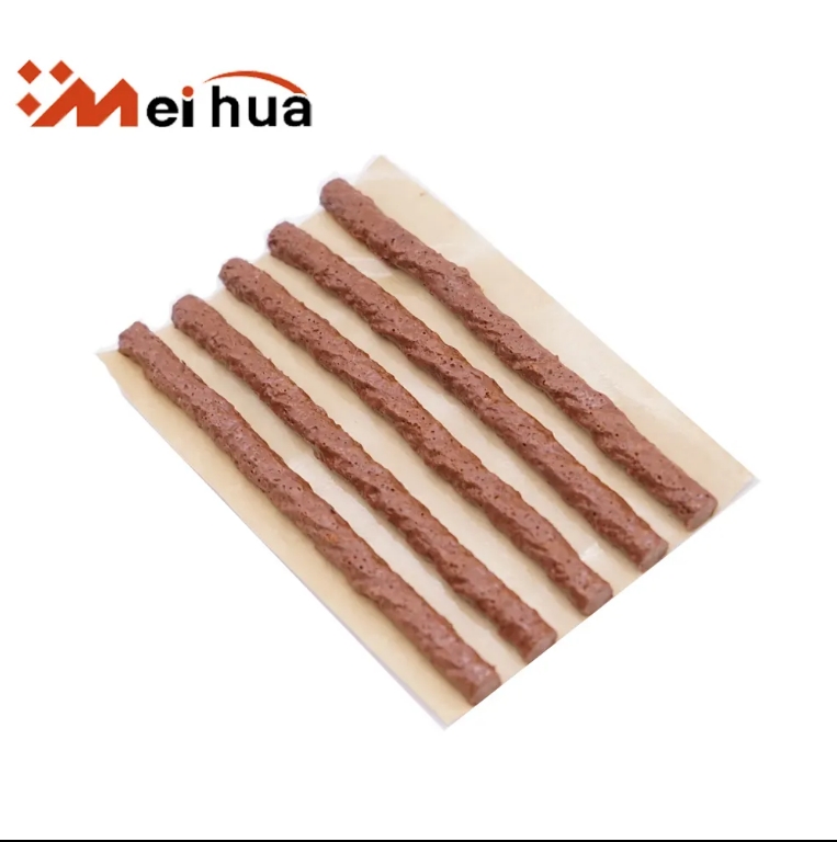 Tubeless Rubber Tyre Puncture Repair Strip for car